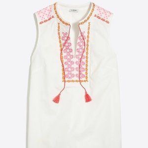 Jcrw Embroidered tank top - Size US 4